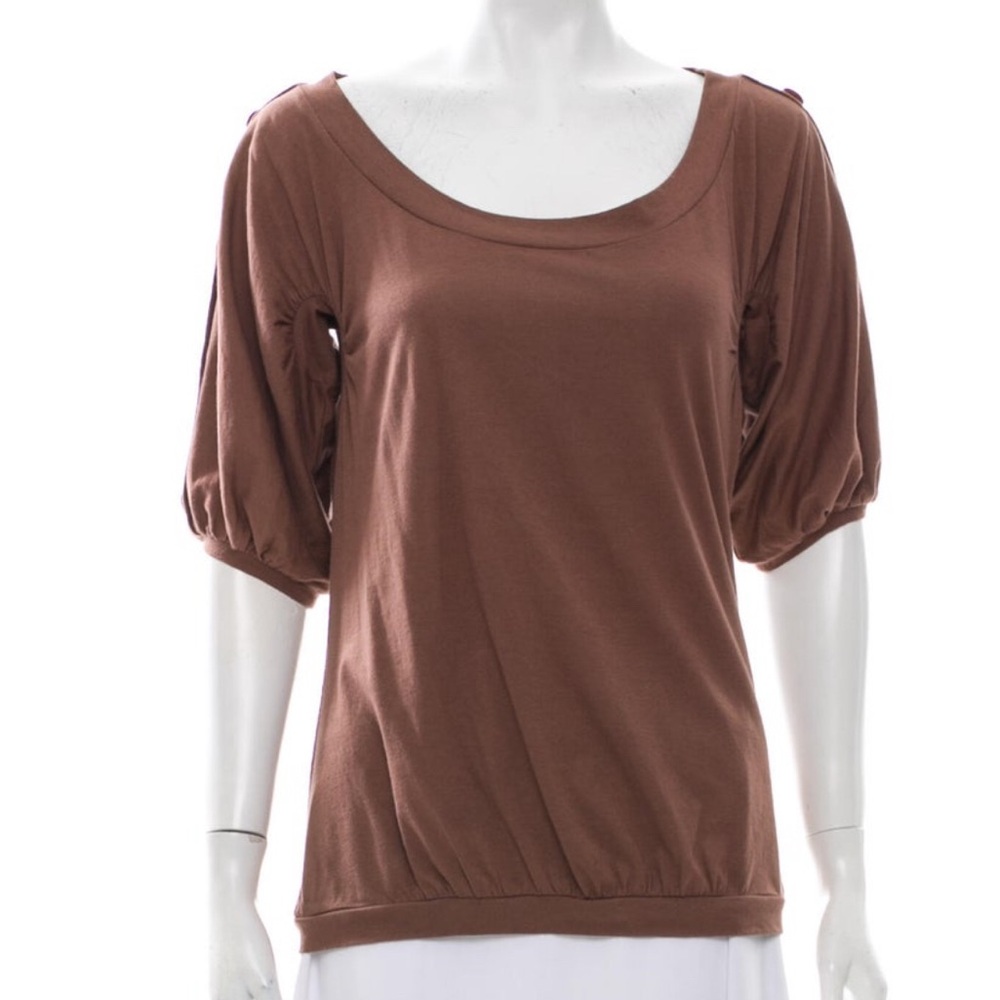 Cashmere and cotton t-shirt